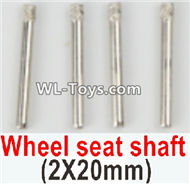 PXtoys 9300 Spare parts P88015 Wheel Shaft(4pcs)-2X20mm,PXtoys 9300 RC Car Parts,PXtoys 9300 RC Truck Spare parts Accessories,1:18 4WD High Speed Buggy Parts